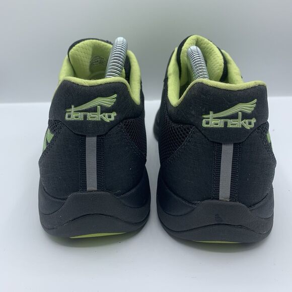 Dansko Women's Sneaker Black Neon Size EU 40 US 9.5-10 - Picture 2 of 7